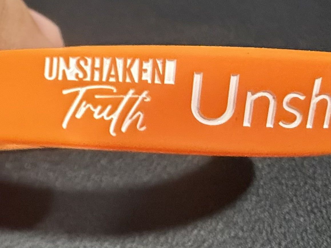 Wristband Unshaken Truth "For Those Who Can't"
