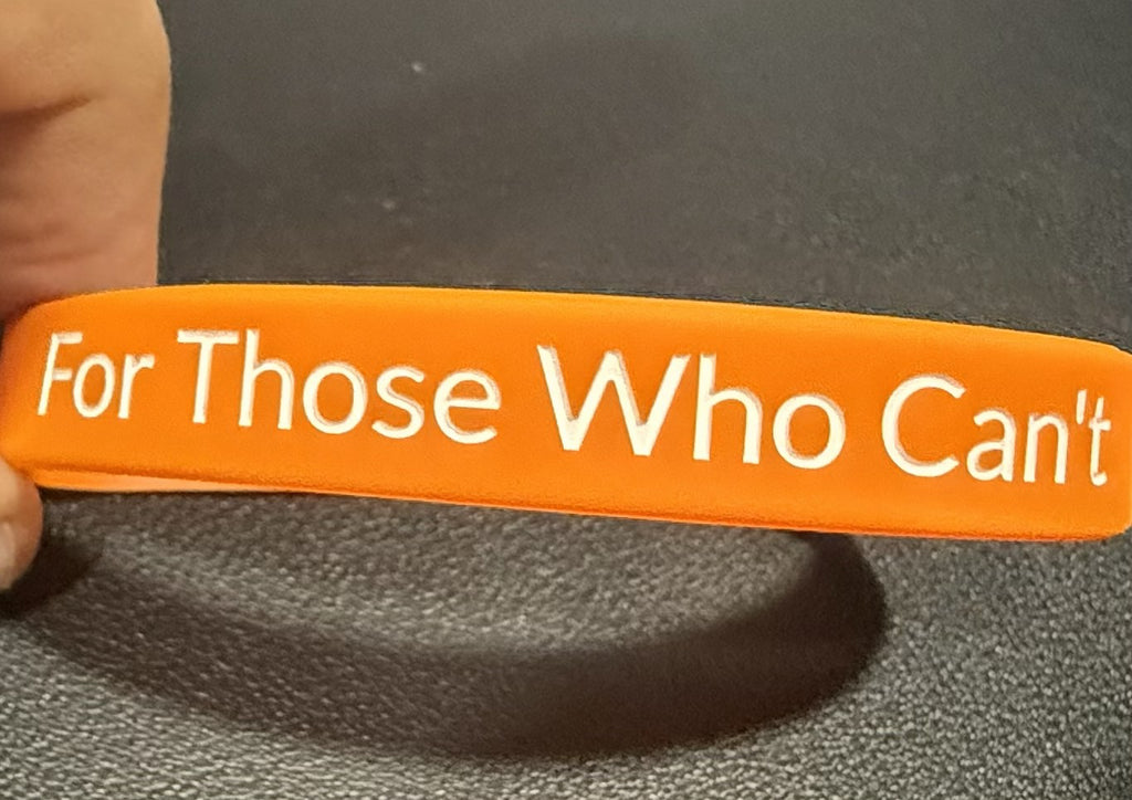 Wristband Unshaken Truth "For Those Who Can't"