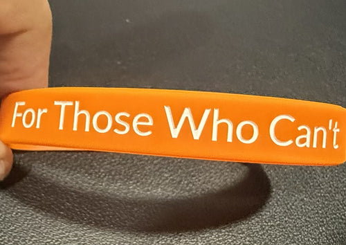 Wristband Unshaken Truth "For Those Who Can't"